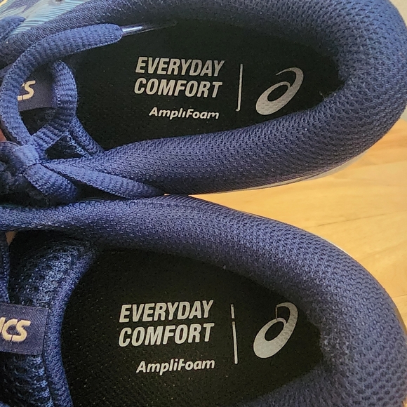 Asics Womens Gel Excite 7 Running Shoes Sneakers Low Top Navy Blue Size 9.5 - Picture 9 of 12